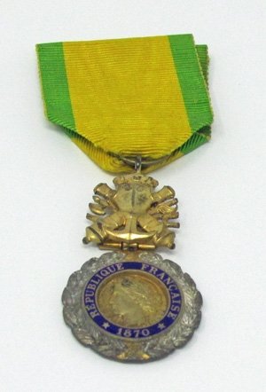  French WWI-WWII Medaille Militaire & Ribbon — image 9