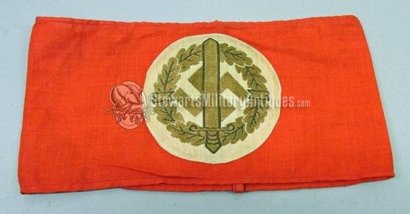  German WWII, SA Sports Armband — image 2