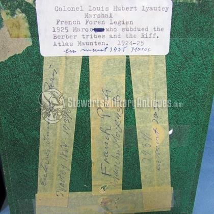  French, Post WWI Signed Marshal Layautey, French Foreign Legion Photographs — image 5