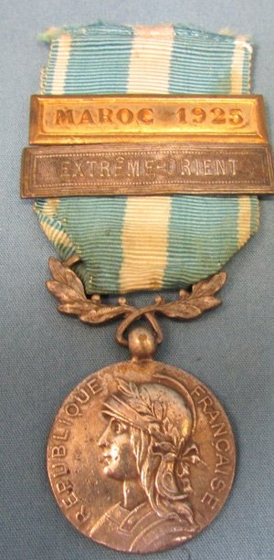 French Colonial Medal, Maroc 1925, Extreme Orient — image 2