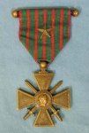 French, WWI Croix de Guerre, Regiment or Brigade Level, 1914-1918