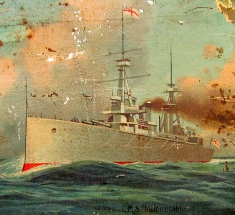  British Pre WWI Biscuit Tin, Royal Navy — image 3