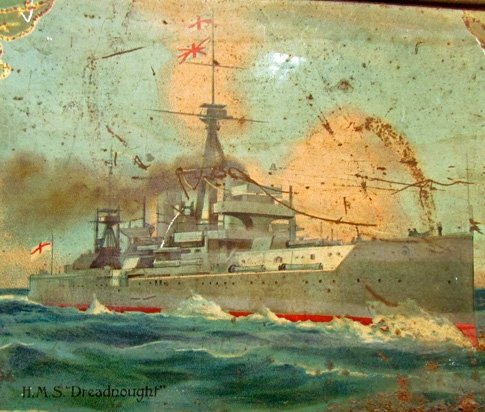  British Pre WWI Biscuit Tin, Royal Navy — image 5