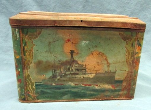 British Pre WWI Biscuit Tin, Royal Navy — image 7