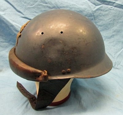  French Pre WWII Armored Troops Helmet — image 4