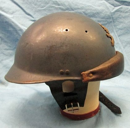  French Pre WWII Armored Troops Helmet — image 5