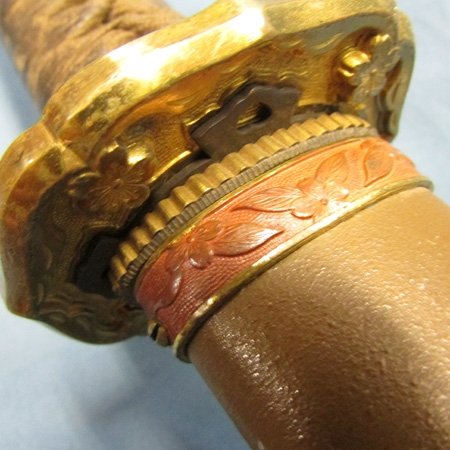  Japanese WWII Officers Katana, Souvenir Presentation — image 3