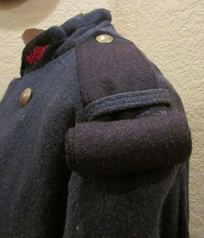  French WWI Blue Wool Enlisted Overcoat, Foreign Legion Buttons — image 6
