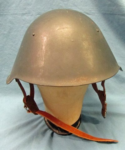  East German, Cold War Era Steel Helmet, Complete — image 2