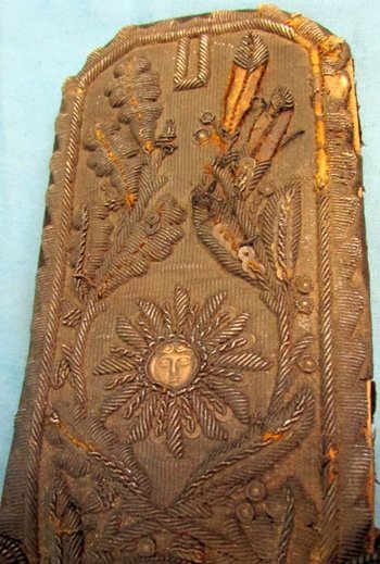  Peruvian 19th Century Field Grade Officer Epaulettes, French Mfg — image 5