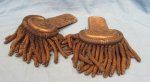 Peruvian 19th Century Field Grade Officer Epaulettes, French Mfg