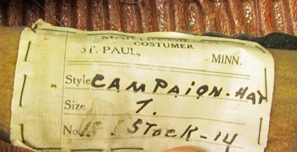  US Spanish American War, M1899 Campaign Hat — image 6