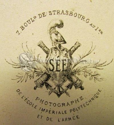  French, 2nd Empire, Decorated Army Officer CDV — image 4