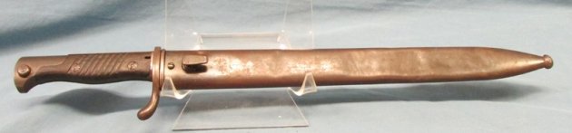  German WWI 98/05 Bayonet & Scabbard, Schilling Mfg, 1916. — image 2