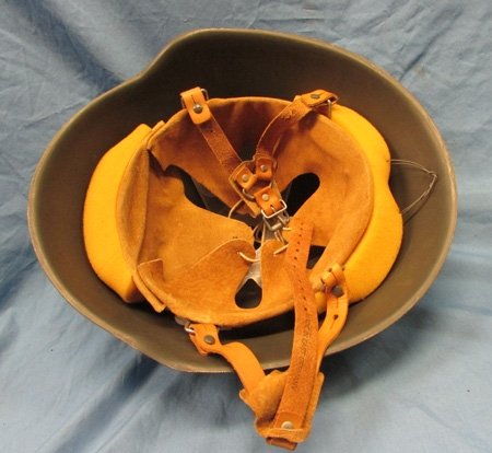  East German Cold War Era Steel Helmet — image 4
