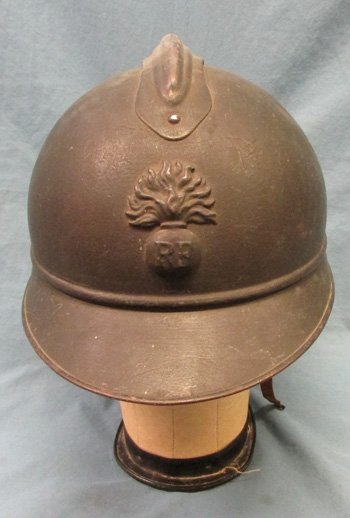  French WWI Adrian Infantry Helmet, — image 2