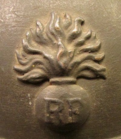  French WWI Adrian Infantry Helmet, — image 3