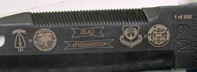  US Gulf War Era, Ontario Knife Company M9 Bayonet, Global War On Terrorism — image 4