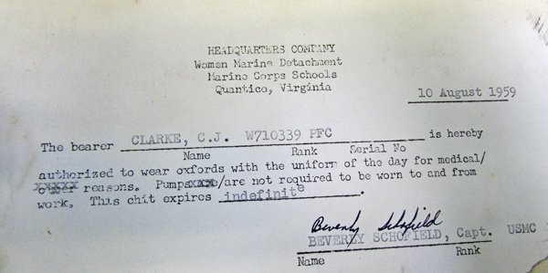  US Korean War Era USMC Woman's Photo Album — image 11