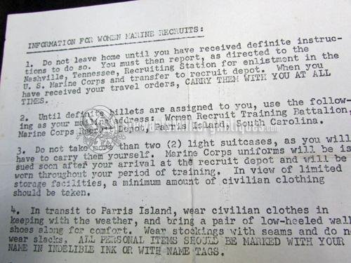  US Korean War Era USMC Woman's Photo Album — image 4