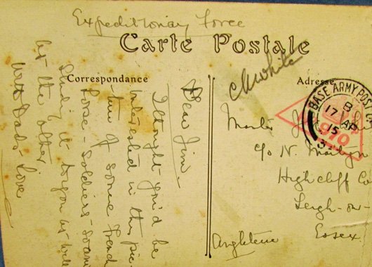  British WWI, Identified Medal, Postcard & Map Grouping, Army Doctor — image 7