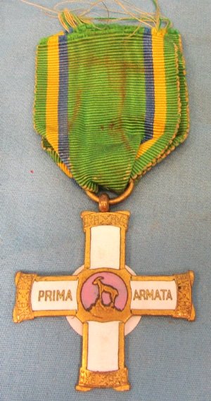  Italian WWI 1st Army Cross, Prima Armata, 1915-1918 — image 2