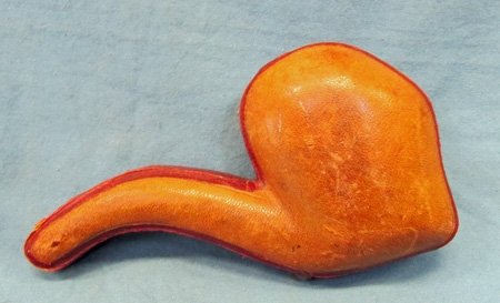  French, 2nd Empire, Napoleon I, Carved Meerschaum Pipe and Case — image 2