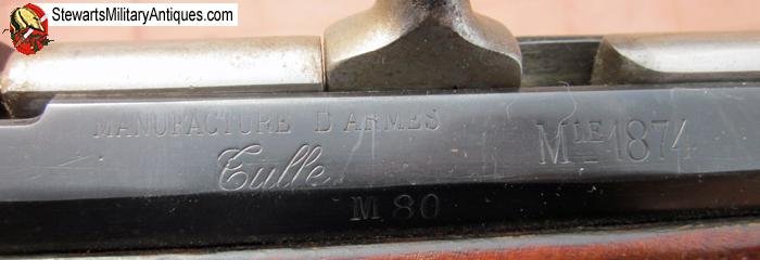  French Mle 1874 Gras Rifle, Tulle Arsenal 1878 — image 8