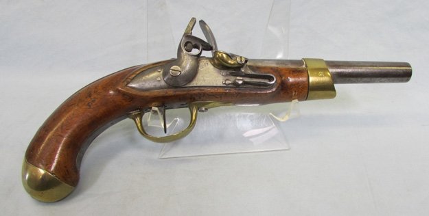  French Napoleonic Era, Ml XIII Flintlock Pistol, 1812 Mfg, UPDATED — image 2