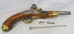 French Napoleonic Era, Ml XIII Flintlock Pistol, 1812 Mfg, UPDATED