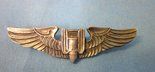 US WWII Aerial Gunner Two Inch Sterling Wings