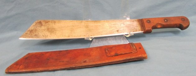  French WWII Colonial Troops Coup-Coup Machete & Sheath — image 2
