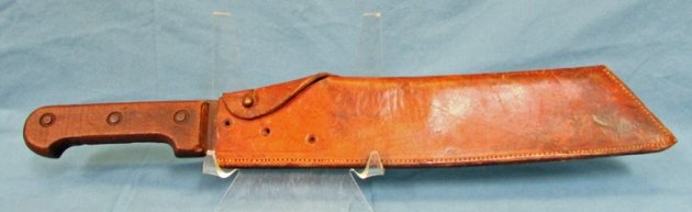  French WWII Colonial Troops Coup-Coup Machete & Sheath — image 3