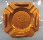 WWI Verdun Trench Art Souvenir Ashtray