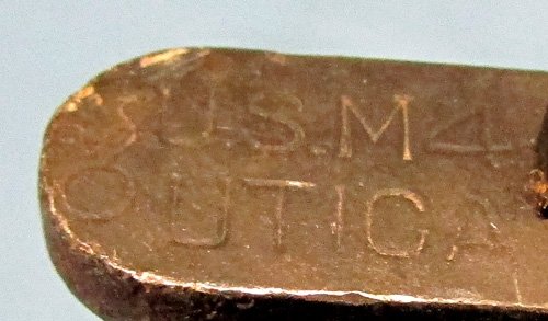  US WWII-Korean War, USM4 Carbine Bayonet, Utica Mfg, & M8 Scabbard — image 4