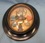 French Crimean War Framed Soldier Memorial