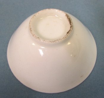  Japanese WWII Sake Cup, Crossed Flags — image 4