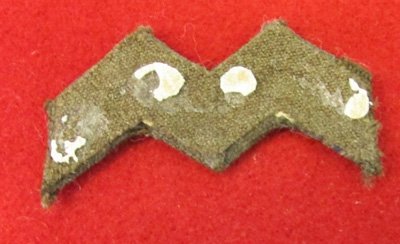  Japanese WWII Branch Of Service M, Dark Blue, Military Band — image 3