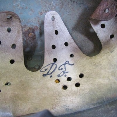  Italian WWII M1933 Steel Helmet, 11th Grenadiers — image 6