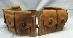 US Korean War 10 Pocket Rifleman's Ammunition Belt, Near New