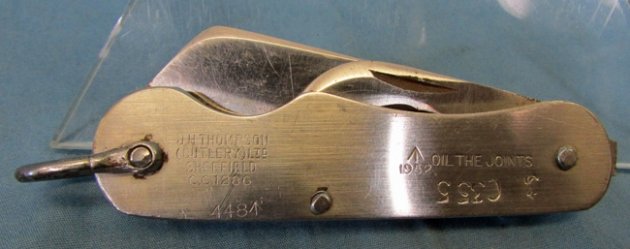  British Korean War Era Pocket Knife RBS, 1952 — image 2