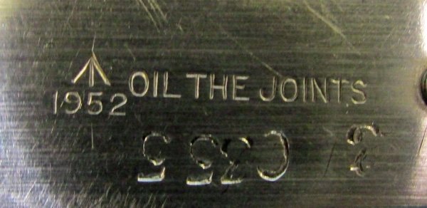  British Korean War Era Pocket Knife RBS, 1952 — image 3