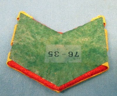  Japanese WWII Army Acting Officer Sleeve Rank, — image 3