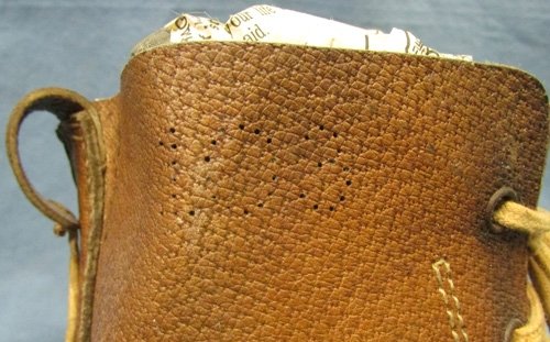  Japanese WWII Army Issue Enlisted Field Shoes, Hobnails and Heel Irons — image 4