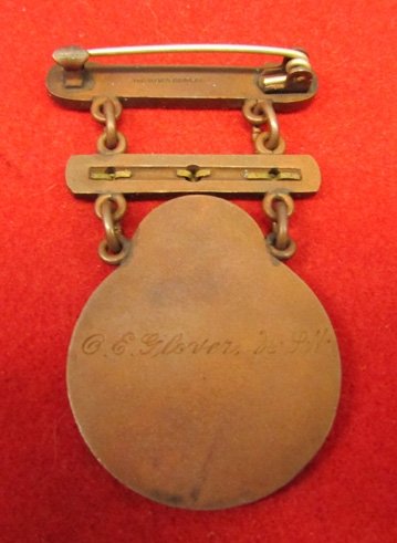  US Pre WWI, US Navy Sharpshooter Badge, 1910-1912, Named — image 5