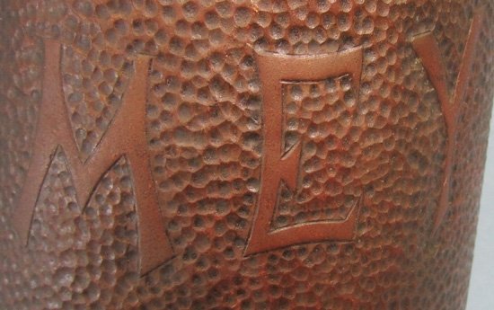  French WWI, 105 mm Trench Art Shell Casing, Limey France — image 5