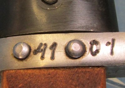  Hungarian WWII M95 Bayonet and Scabbard — image 3