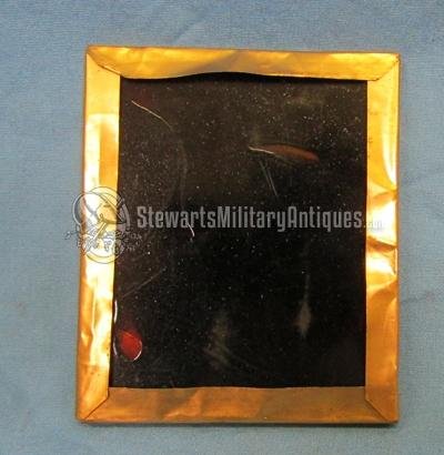  US Civil War Sixth Plate Ambrotype, Armed Union Infantryman, Support Arms — image 4