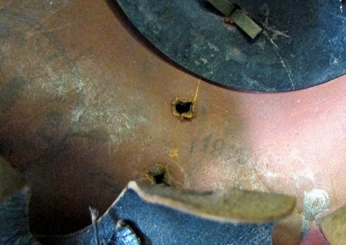  German Pre WWI M1895 Prussian Enilisted Infantry Pickelhaube, Complete — image 7