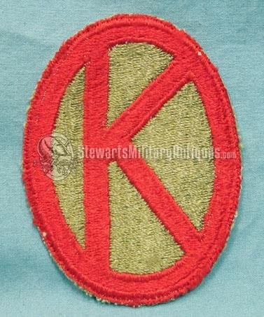  US Pre WWII, 1st Pattern 95th Division SSI, The Iron Men of Metz — image 2